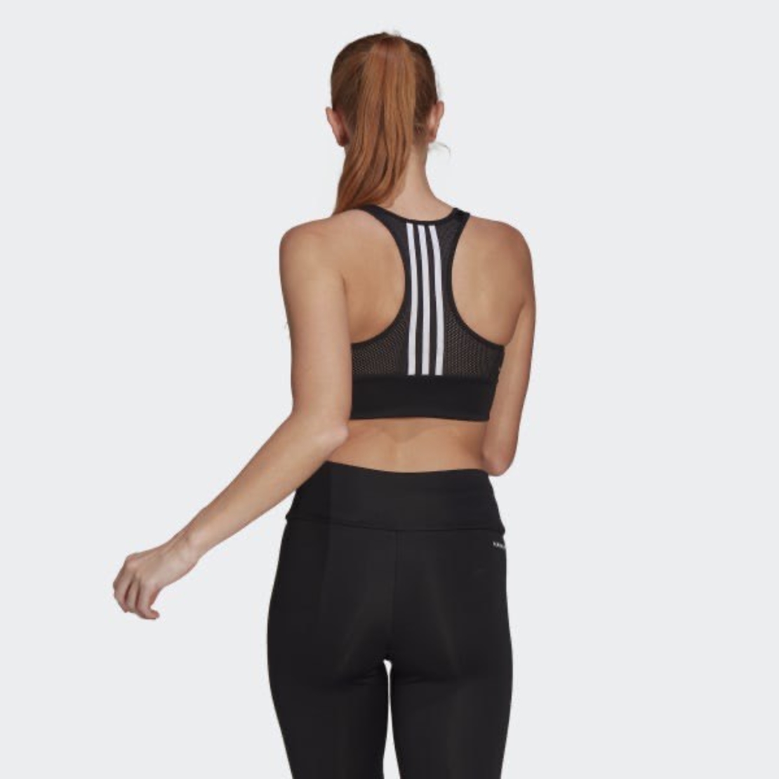 חזיית אדידס | Adidas Aeroready Designed 2 Move 3-Stripes Sports Bra