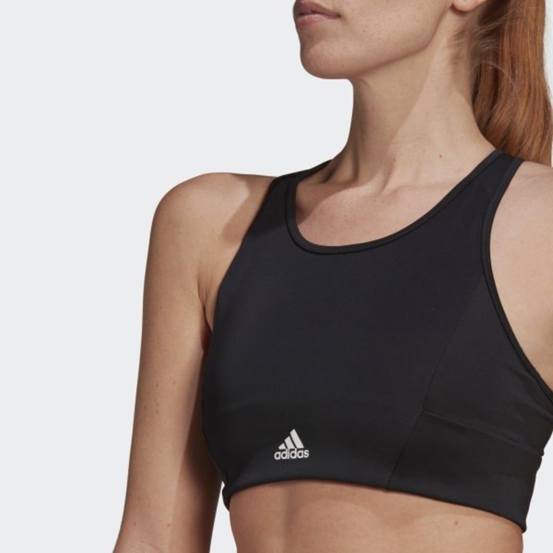 חזיית אדידס | Adidas Aeroready Designed 2 Move 3-Stripes Sports Bra