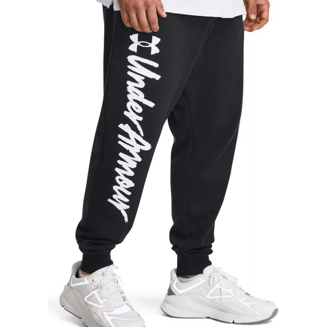 חליפת פוטר אנדר ארמור לגברים | UA Rival Fleece Graphic