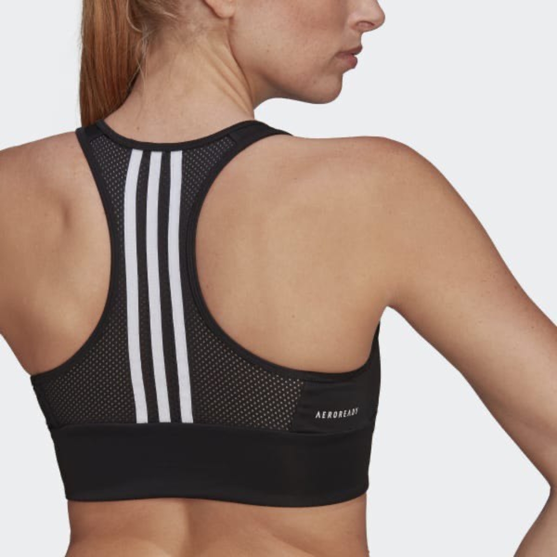 חזיית אדידס | Adidas Aeroready Designed 2 Move 3-Stripes Sports Bra