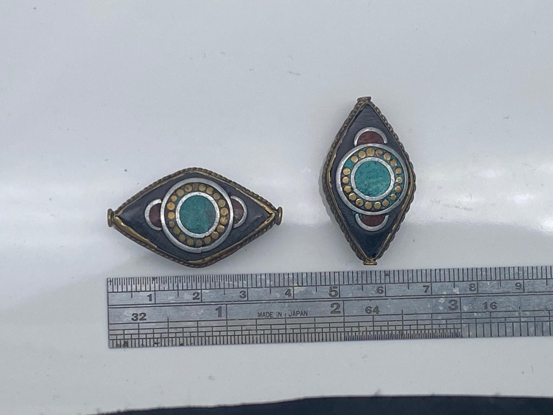 חרוז מאלה טיבטי בעבודת יד(32)