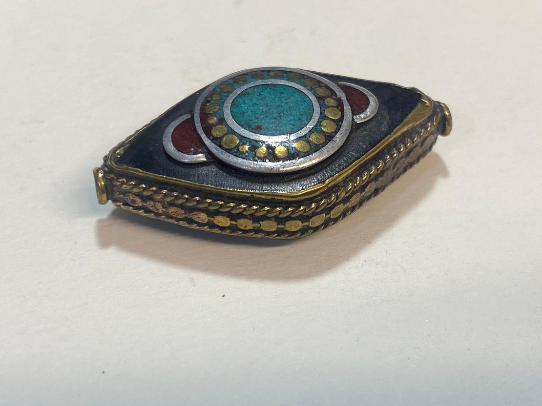 חרוז מאלה טיבטי בעבודת יד(32)