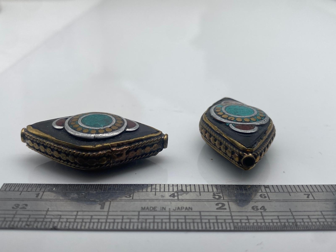 חרוז מאלה טיבטי בעבודת יד(32)