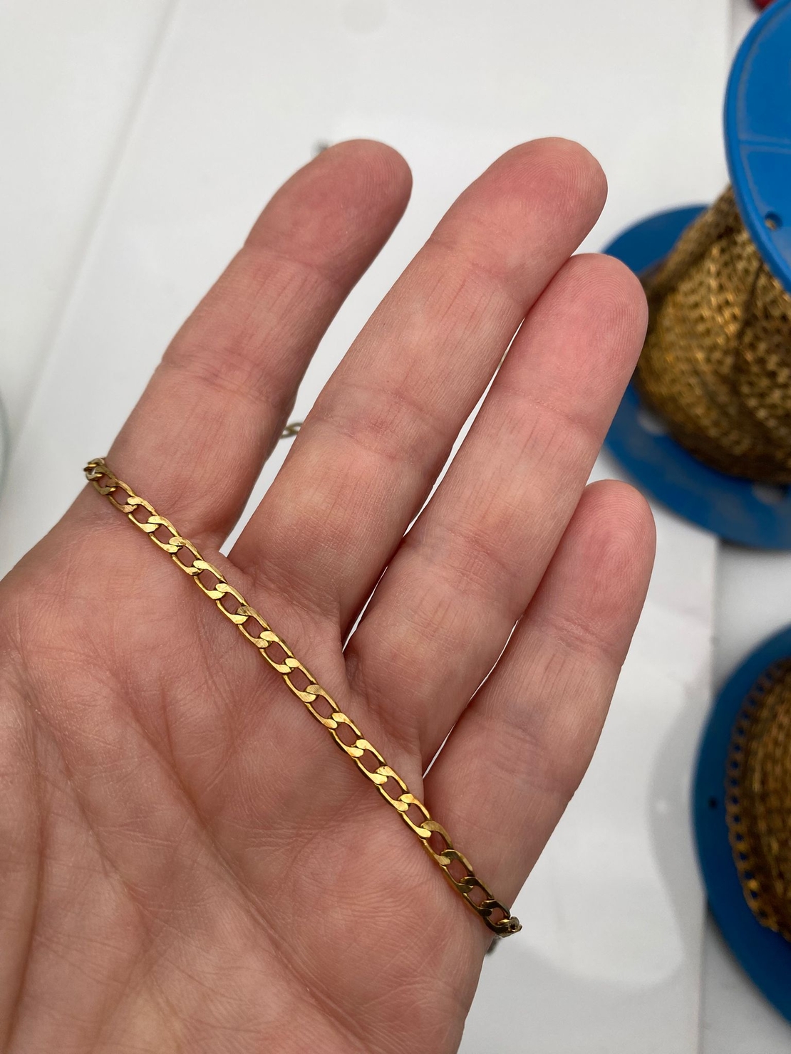 שרשרת פנצר גורמט DC שטוח רוחב 3.5 ממ (49)