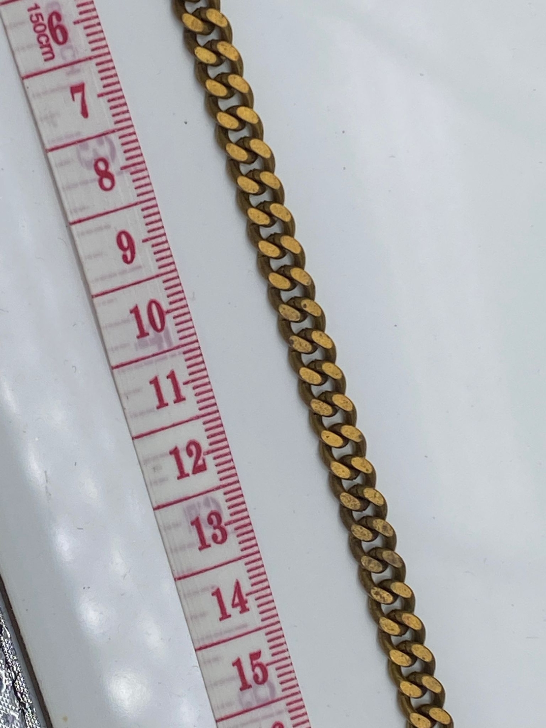 שרשרת פנצר גורמט DC פליז 6.5*8*3 ממ ללא ציפוי (14)