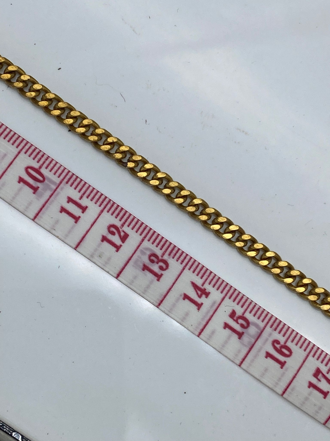 שרשרת פנצר גורמט DC פליז 4*6*2 ללא ציפוי (18)