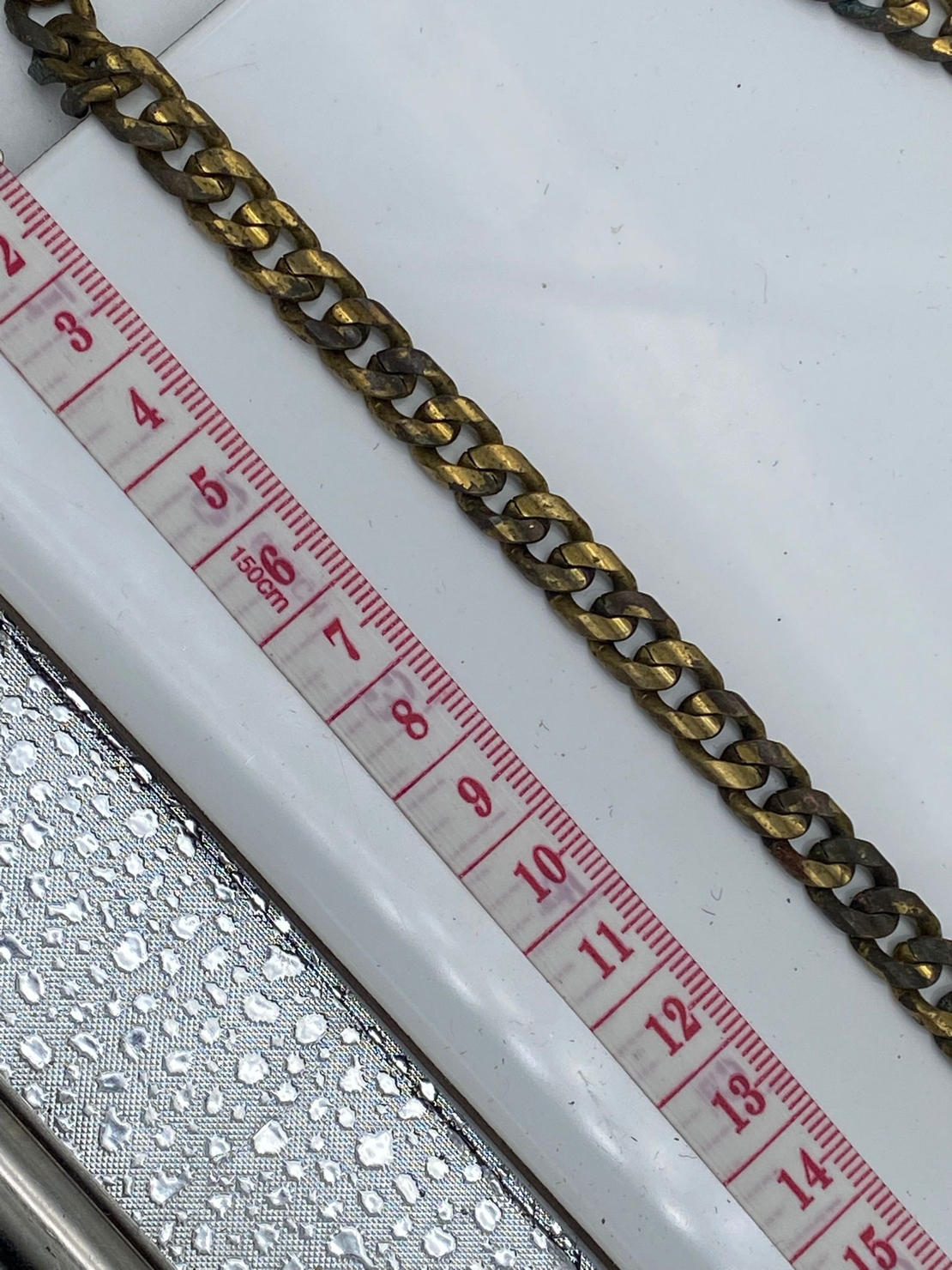 שרשרת פנצר גורמט DC פליז 8*11*3.5 ממ ללא ציפוי (15)