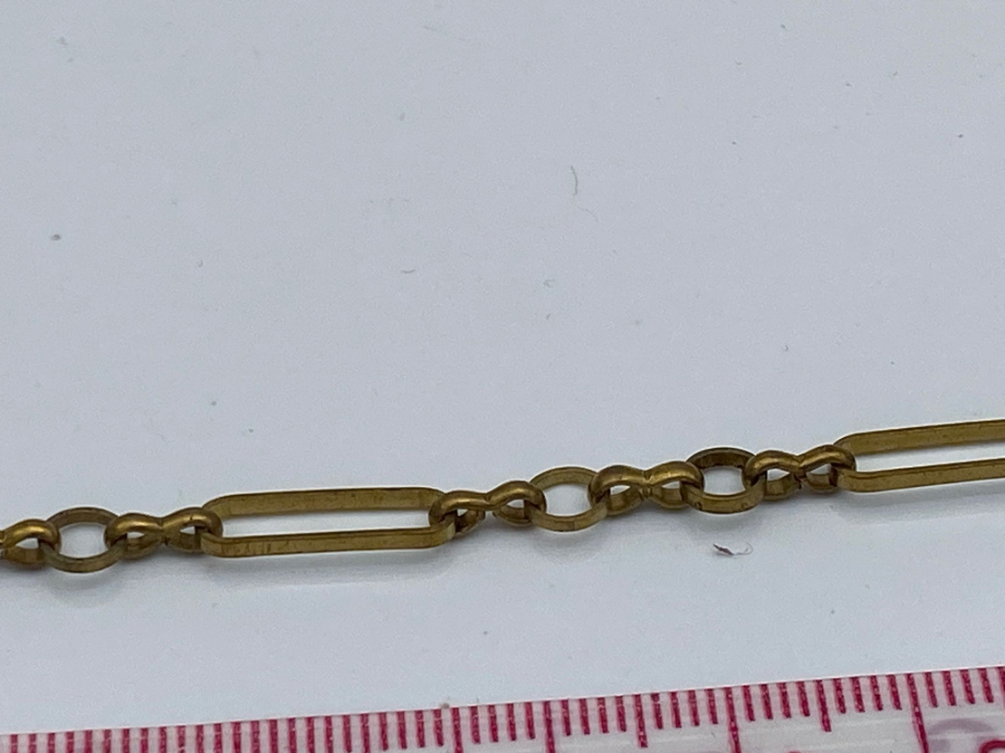 שרשרת פליז בעבודת יד ללא ציפוי דגם ויקטוריה (26)