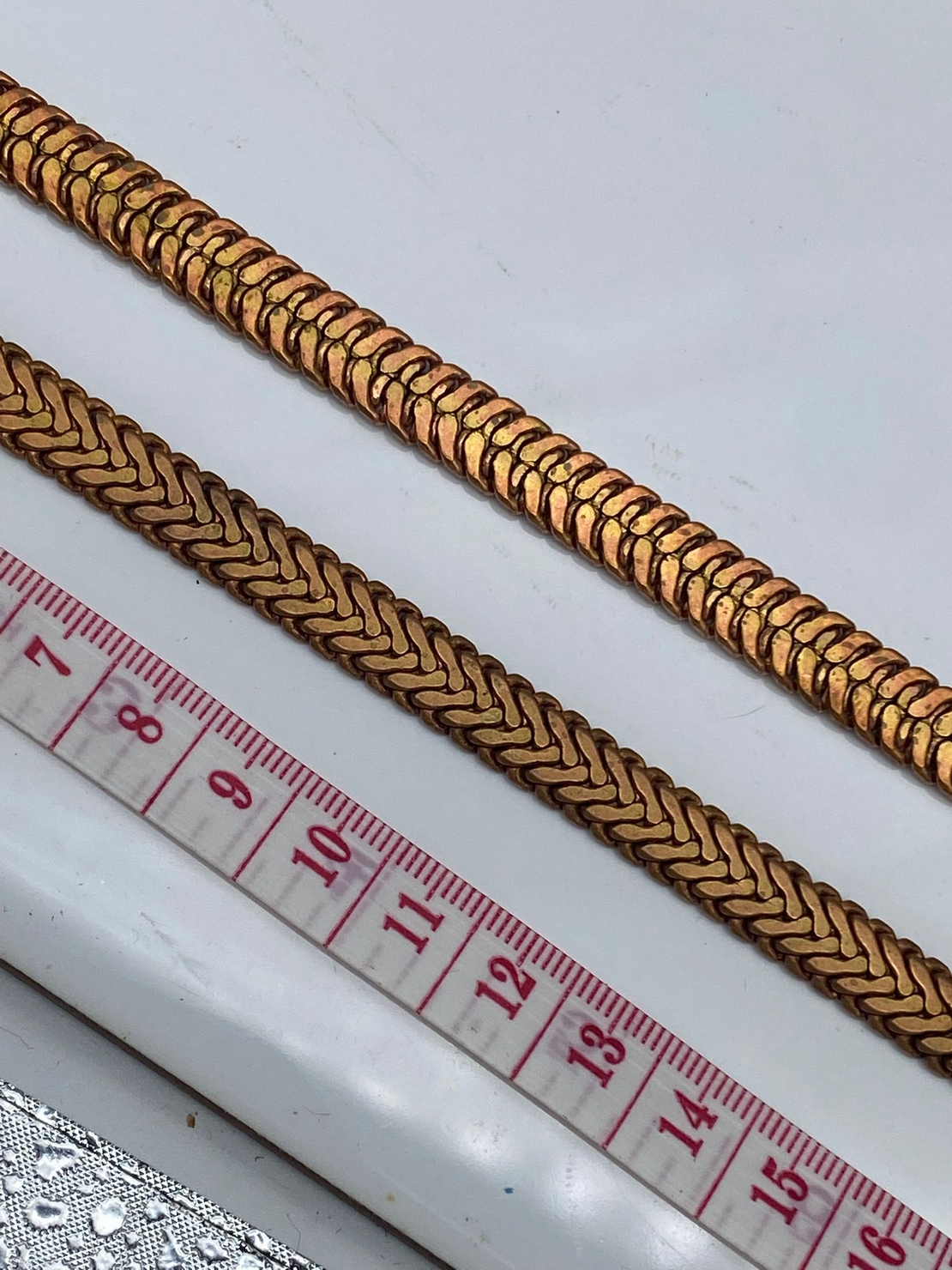 שרשרת פוקסטייל פליז רוחב 9 ממ ללא ציפוי (16)