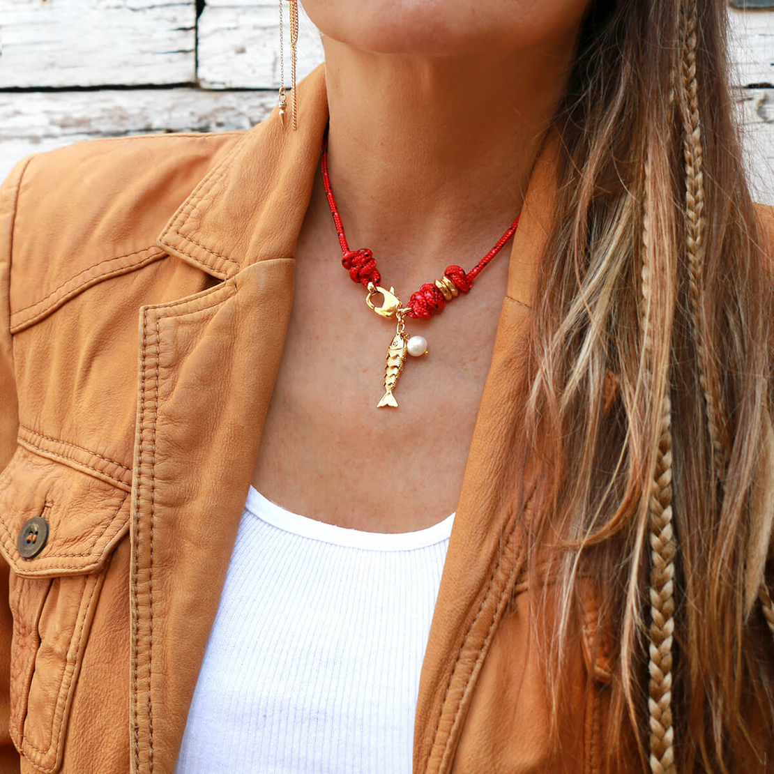 שרשרת תיקה זהובה