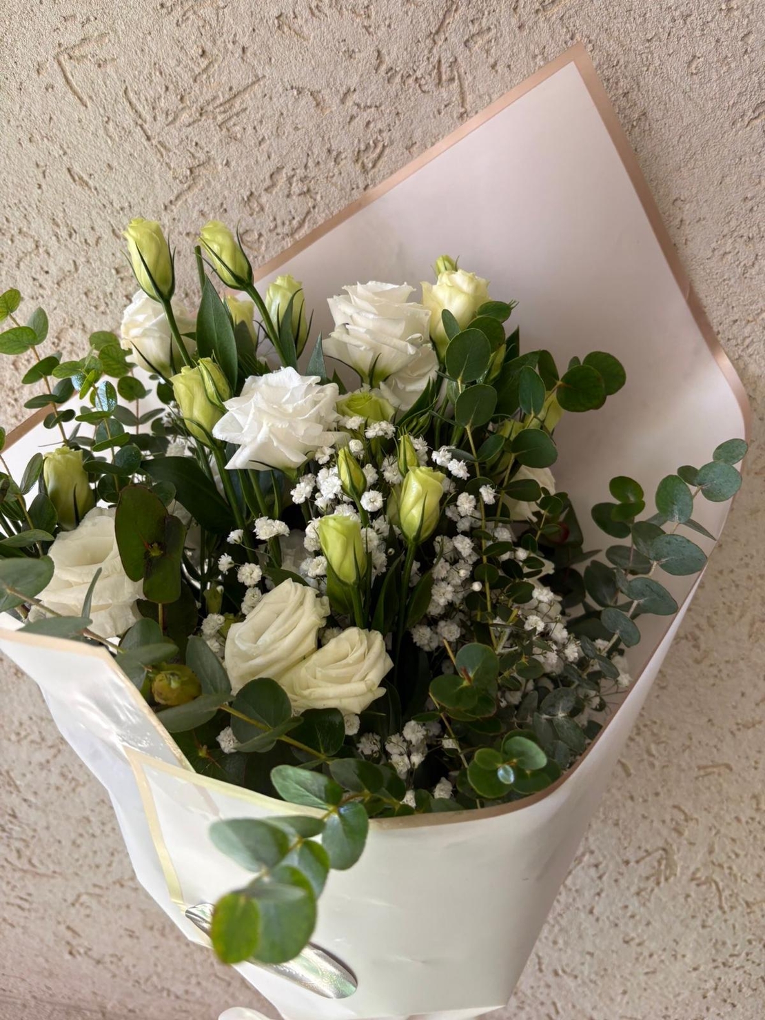 זר לבנים וירוקים מהממם