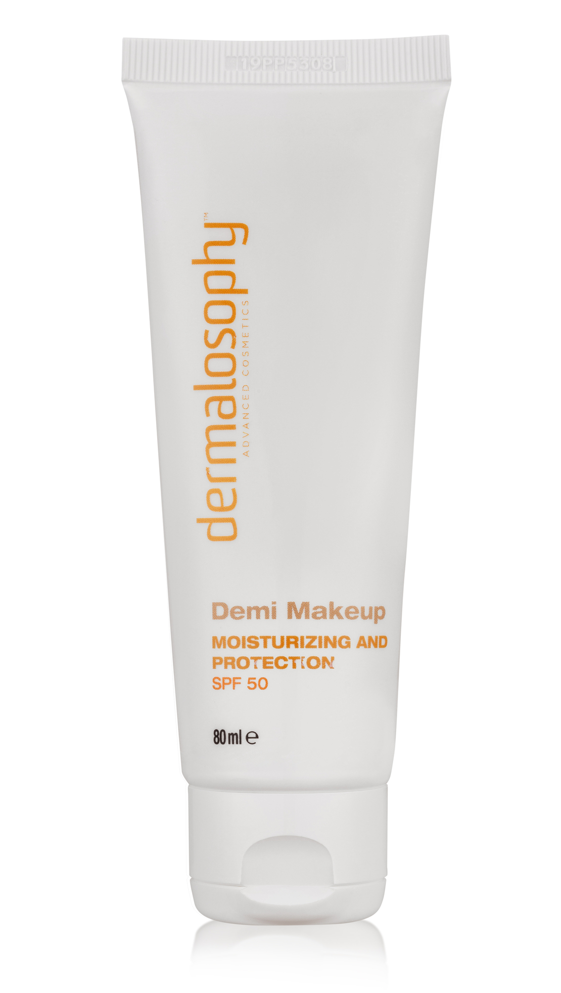 SPF 50 PROTECTION AND MOISTURIZING MAKEUP-קרם לחות עם מקדם הגנה 50 SPF עם גוון דמי מייק אפ