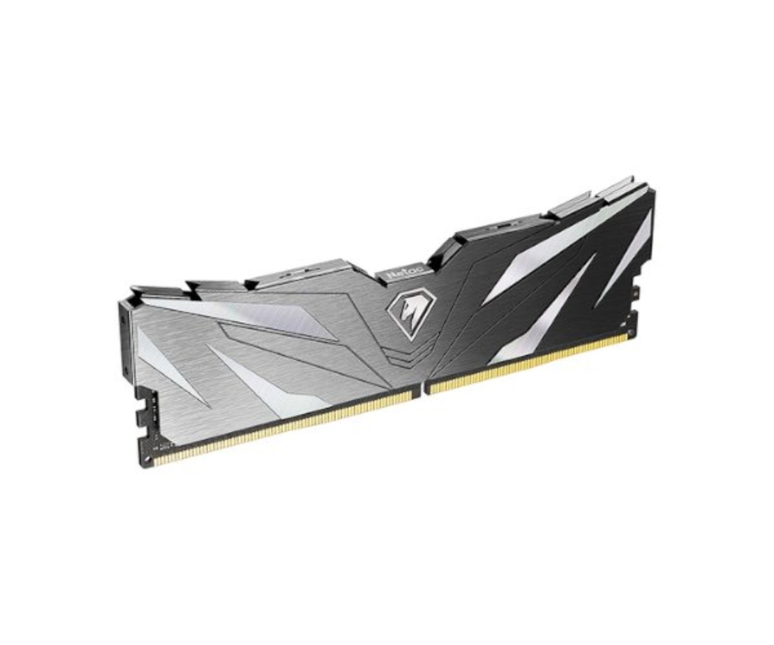 זכרון לנייח Netac Shadow II Black DDR4 32GB 2X16 3200Mhz c16