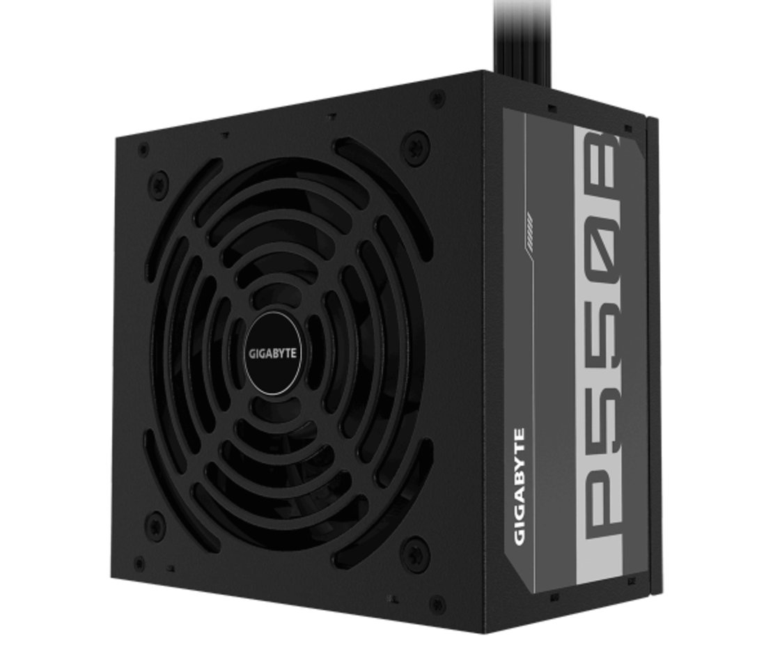 ספק כח GIGABYTE P550B ATX V12 120mm Fan 80 plus Bronze