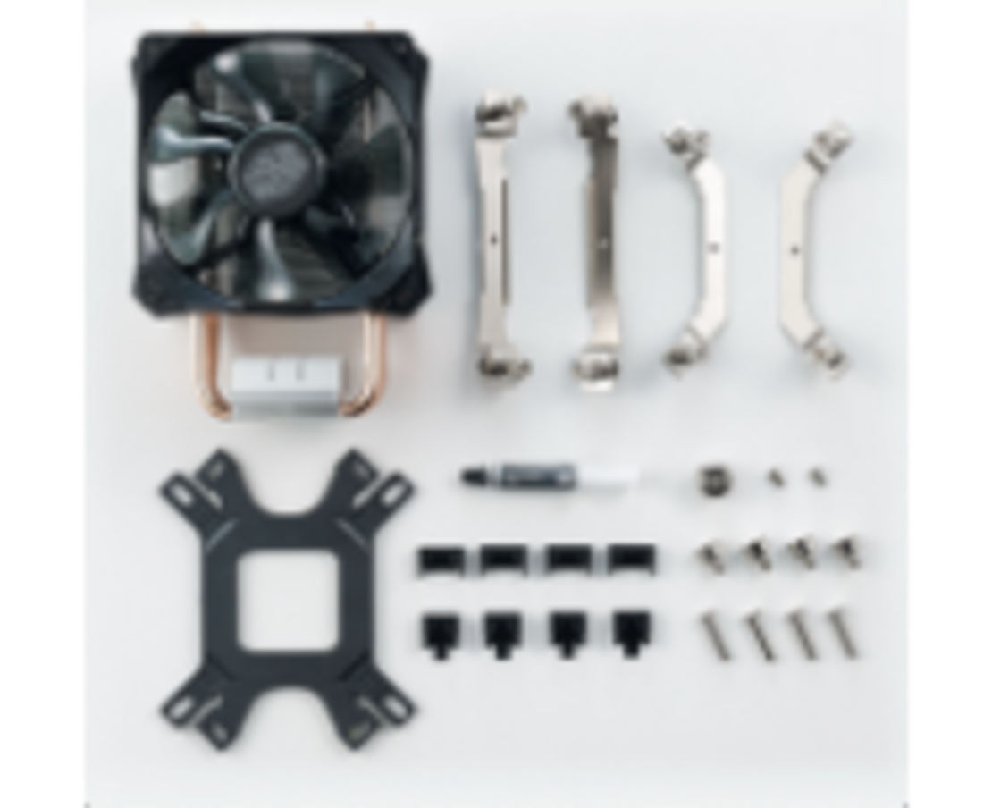 קירור אוויר למעבד AMD & Cooler Master Hyper H410R RGB Intel