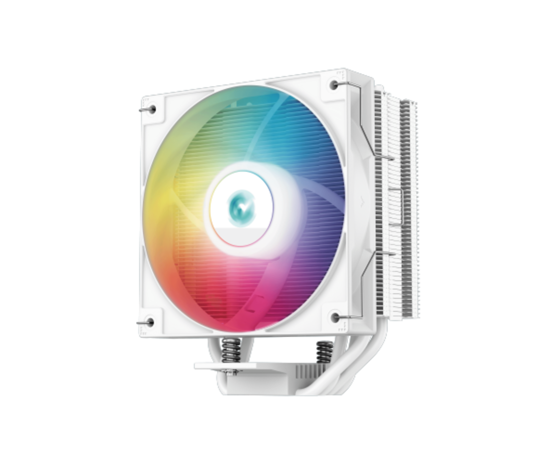 קירור אוויר למעבד DeepCool AG400 White 220W TDP 150mm RGB
