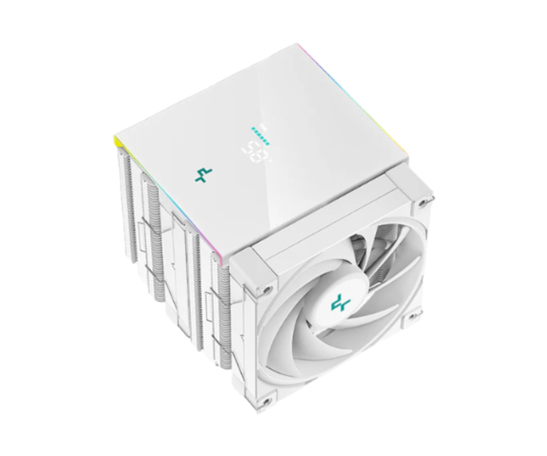 קירור למעבד Deep COOL AK620 DIGITAL 260W TDP 162mm RGB WHITE