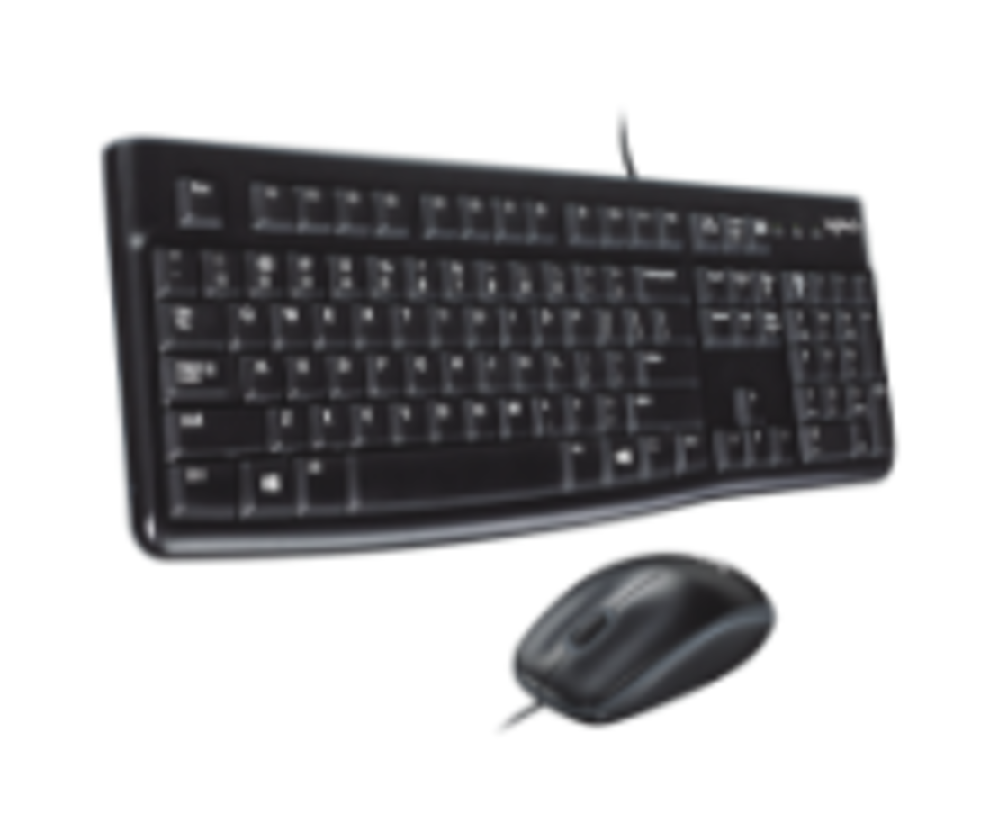 סט מקלדת ועכבר חוטי Logitech MK120