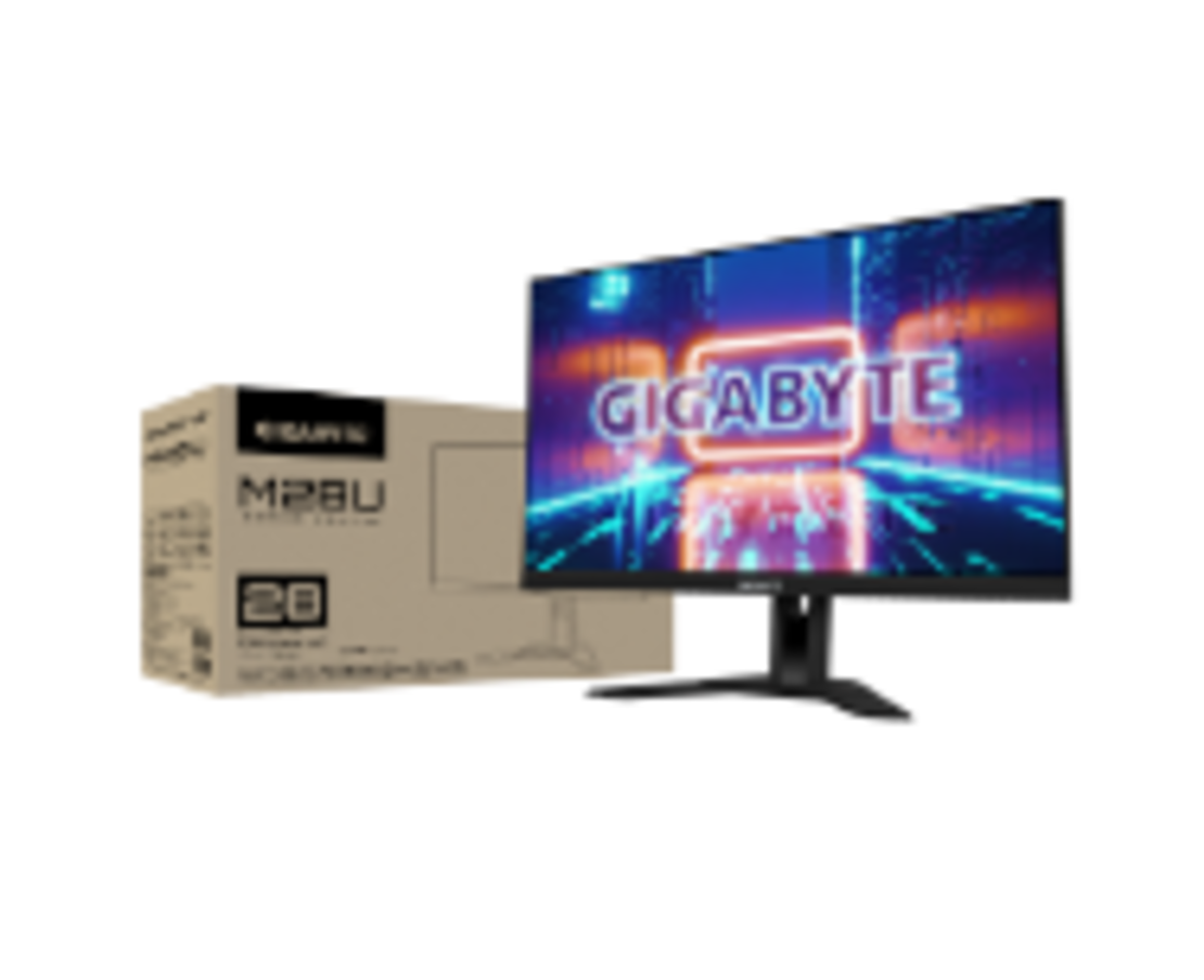 מסך גיימינג Gigabyte M28U 4K UHD 28 SS IPS 1ms 144Hz HDR 8BITS