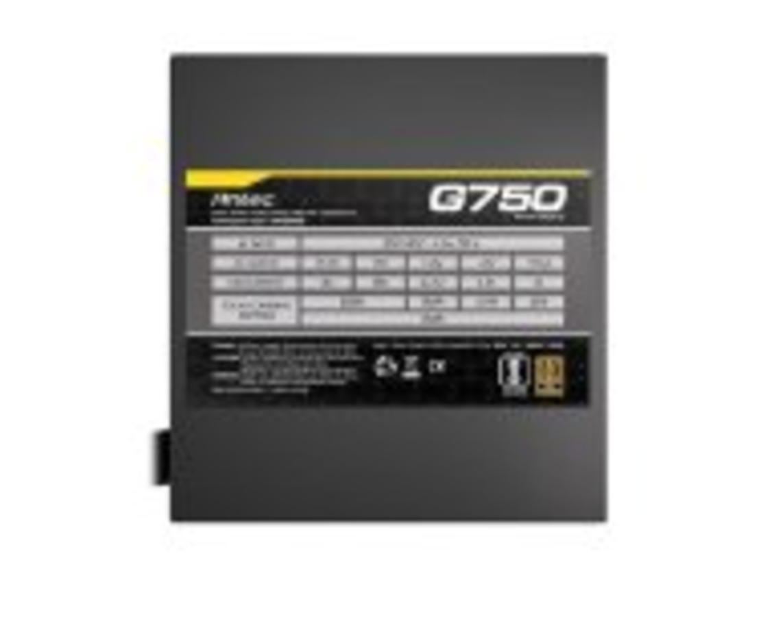 ספק כוח ANTEC ATOM G750 120MM Silent Fan Semi-Modular 80Plus Gold