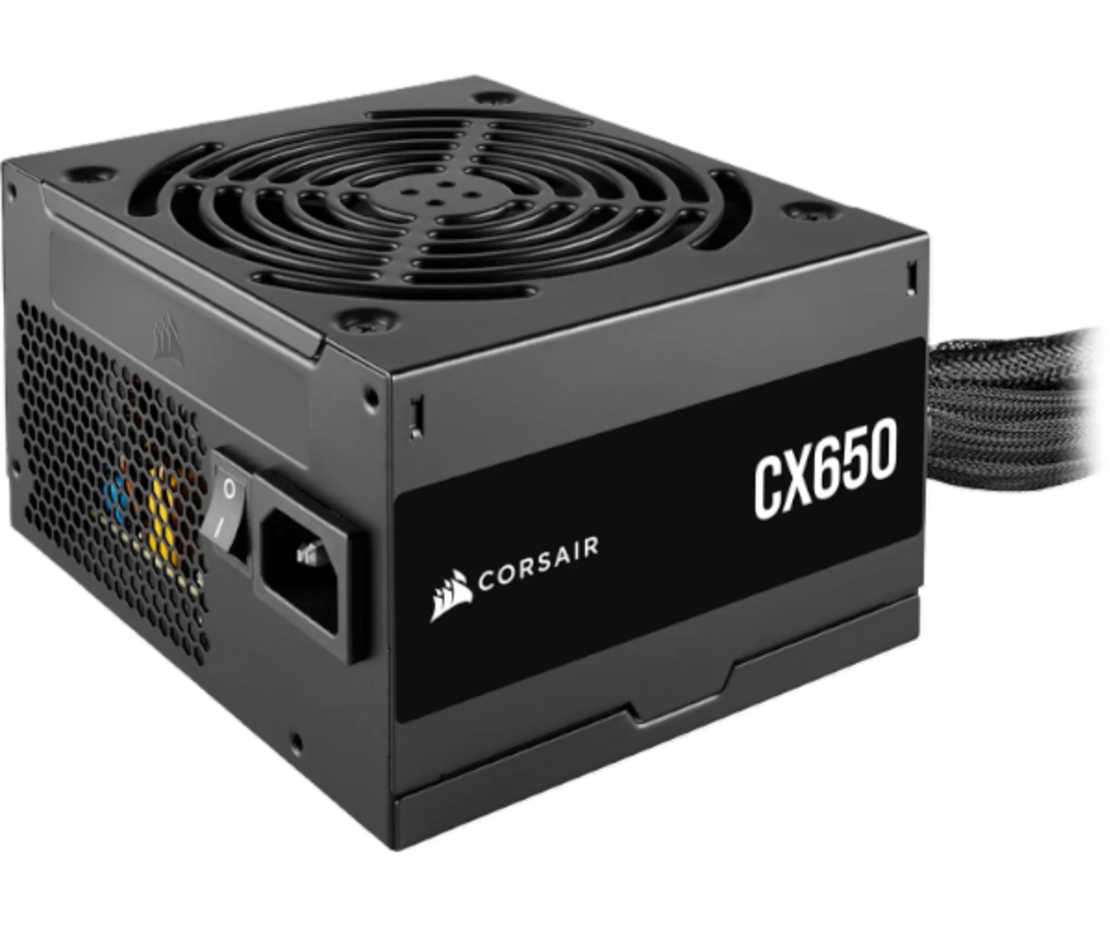 ספק CORASIR CX650 Non modular 650W 80 Plus Bronz PSU