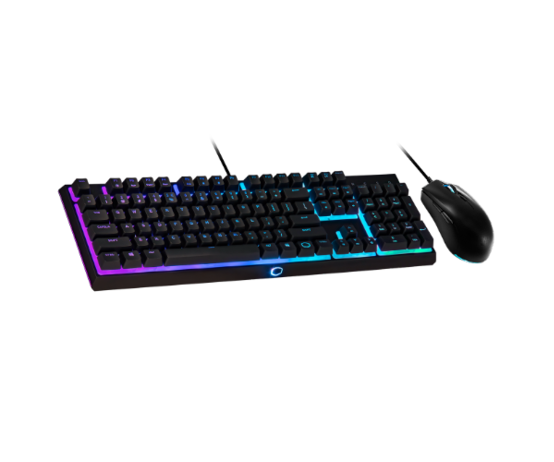 סט חוטי גיימינג מקשים סמי מכאניים Cooler Master MS111 RGBה