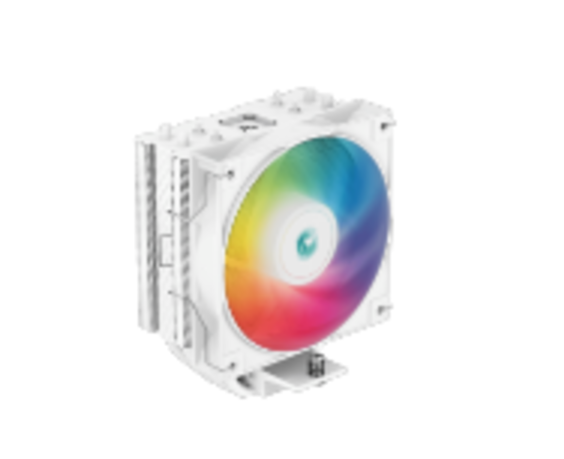 קירור אוויר למעבד DeepCool AG400 White 220W TDP 150mm RGB