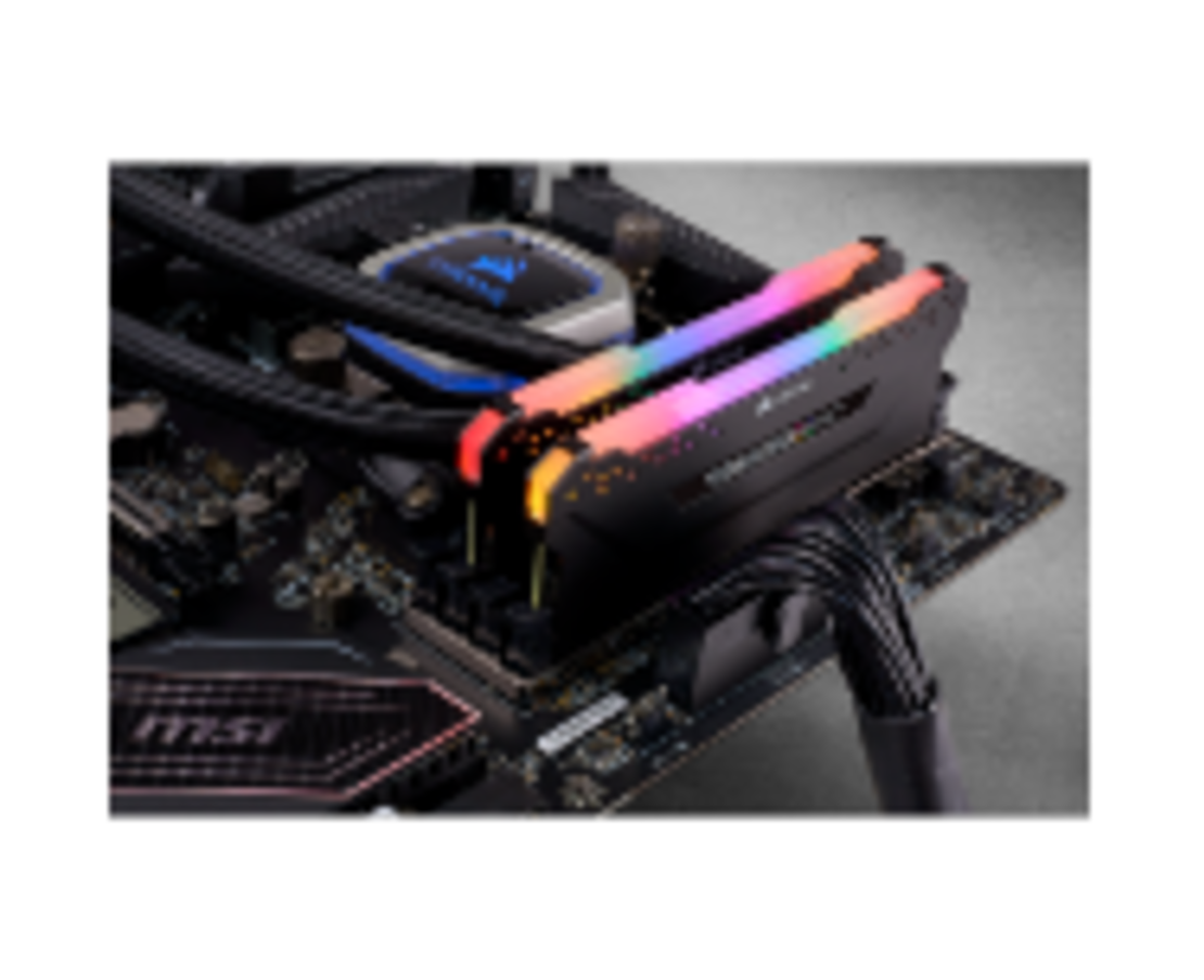 זיכרון לנייח Corsair 32GB 2X16 DDR4 3600MHZ CL18 Vengeance RGB
