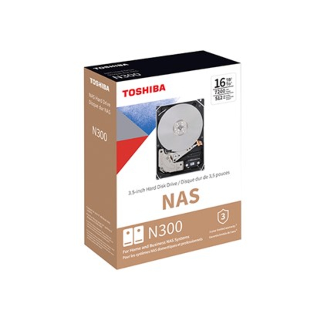 (TOSHIBA N300 4TB NAS HDD/(256MB-7200RPM