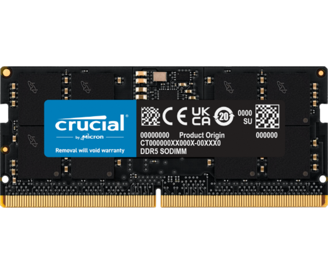 זכרון לנייד Crucial 32GB DDR5 4800MHZ C40 SODIMM