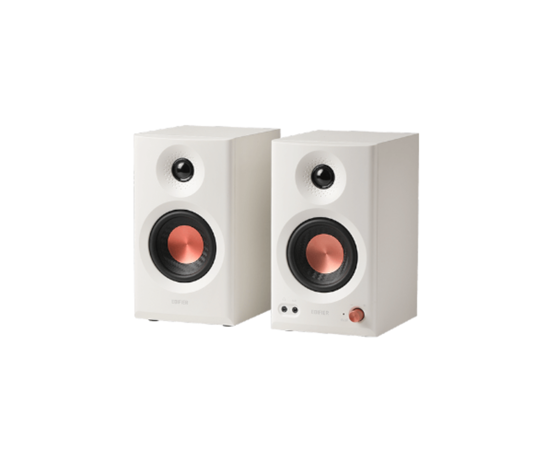 רמקולים Edifier MR3 White 2.0 Studio Speakers 36W RMS BT 5.4