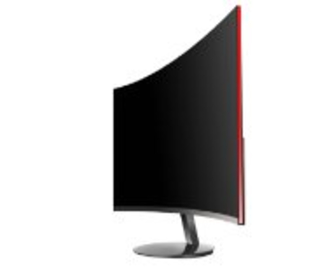 מסך קעור CURVED 100HZ VGA HDMI SPEAKERS 