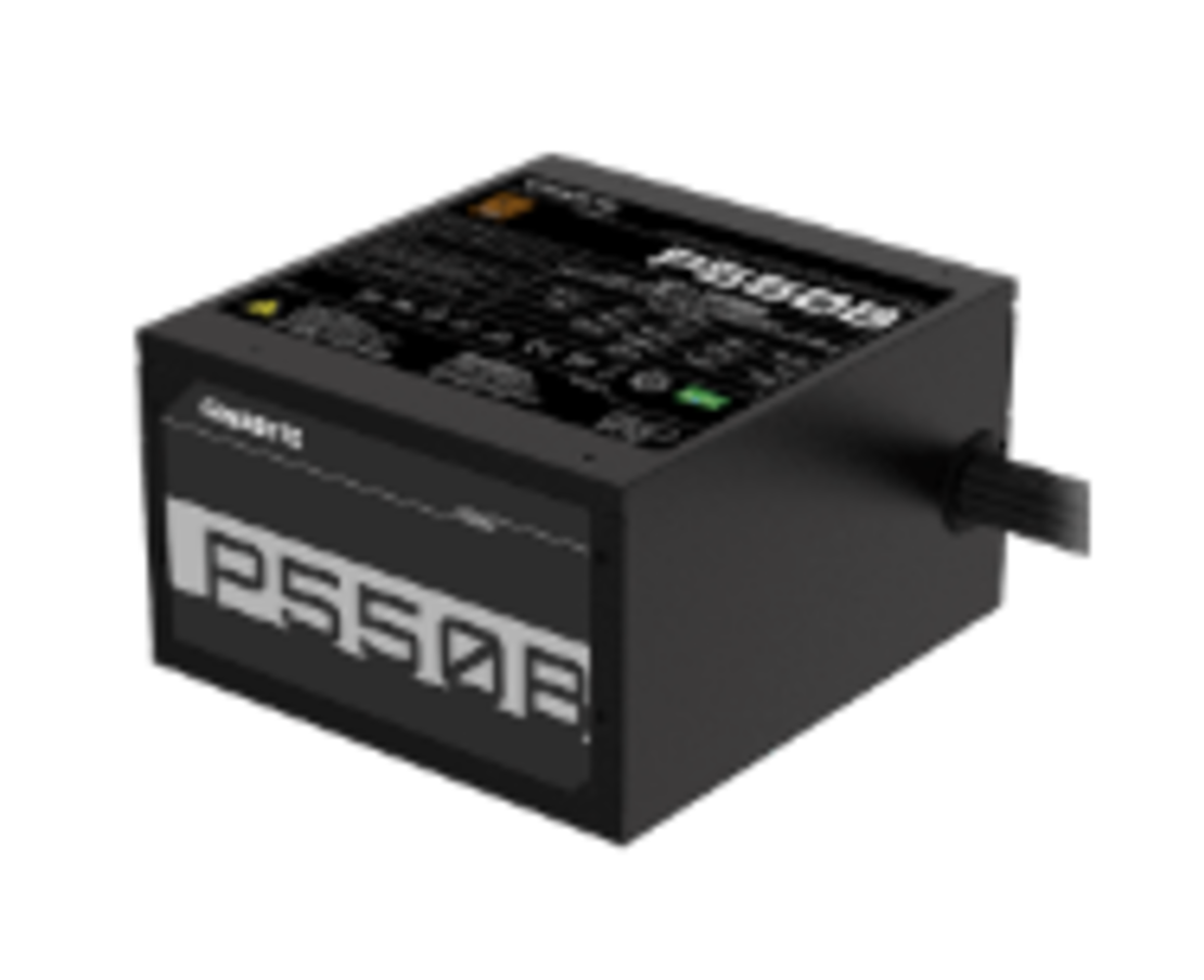 ספק כח GIGABYTE P550B ATX V12 120mm Fan 80 plus Bronze