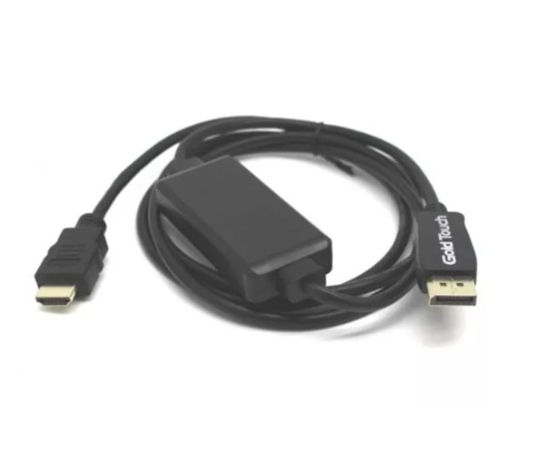 כבל אקטיבי HDMI TO Display Port 1.8M