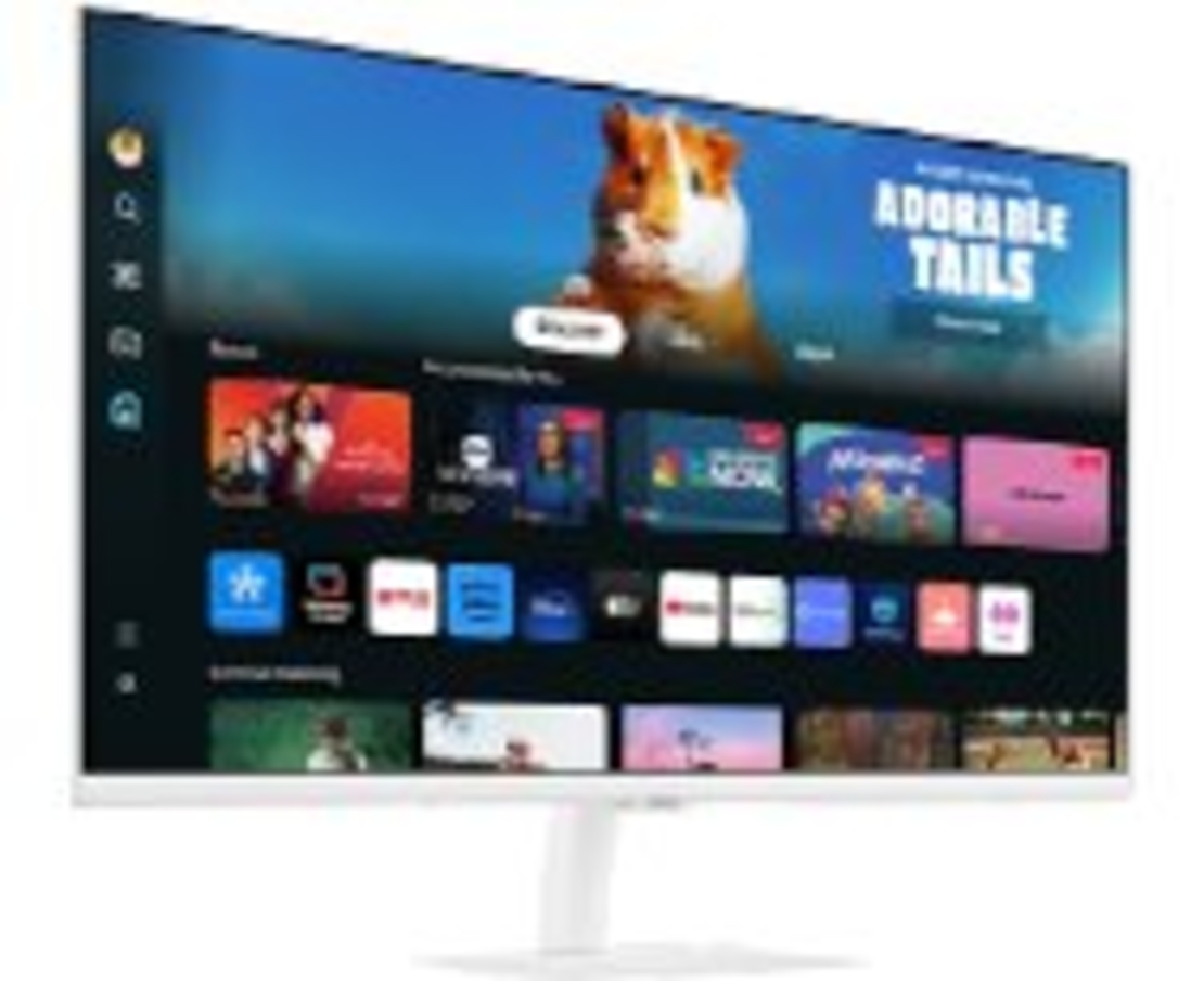 מסך חכם SAMSUNG S32 VA 4Ms FHD WIFI BT Tizen Os Speakers White