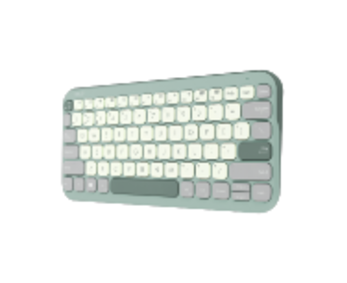 מקלדת אלחוטית ASUS Marshmallow Keyboard KW100 BT Green Tea