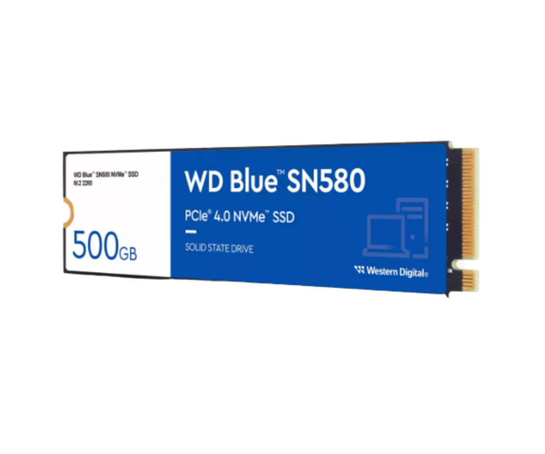 דיסק פנימי Western Digital Blue SN580 500GB NVMe Gen4.0