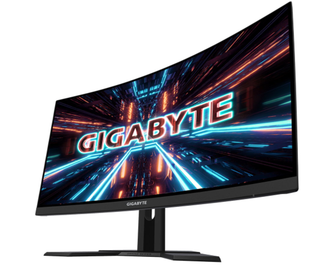 מסך מחשב קעור Gigabyte G27QC A Courved 1ms QHD Speakers HDMIX2 DP