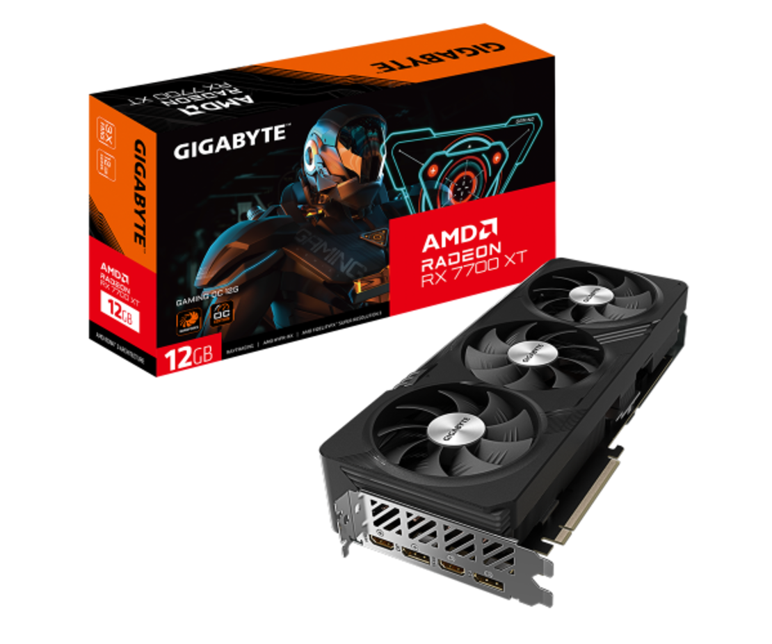 כרטיס מסך Gigabyte Radeon RX 7700 XT GAMING OC 12G