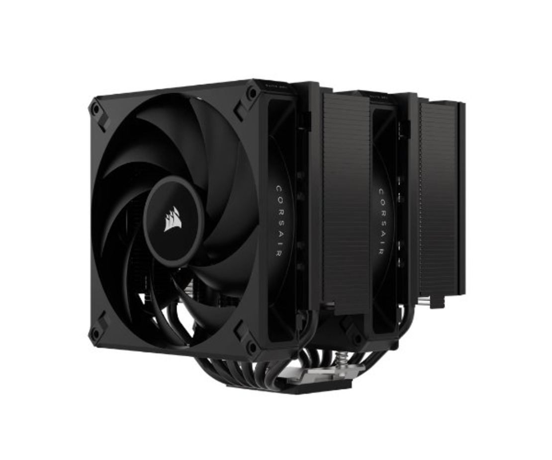 קירור אוויר Corsair A115 Twin Tower Up To 270W TDP Black