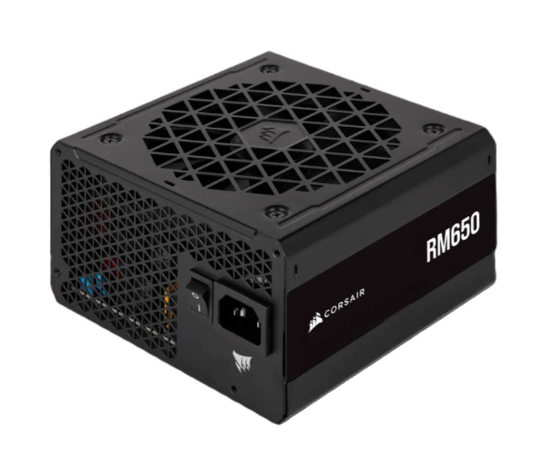 ספק כוח CORSAIR RM650 Fully Modular 80 Plus Gold