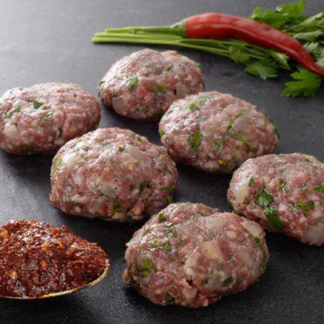 קבב רמת הגולן פיקנטי - בשר  איכותי מהלב של הגולן- מחיר לקילו (מגיע קפוא)