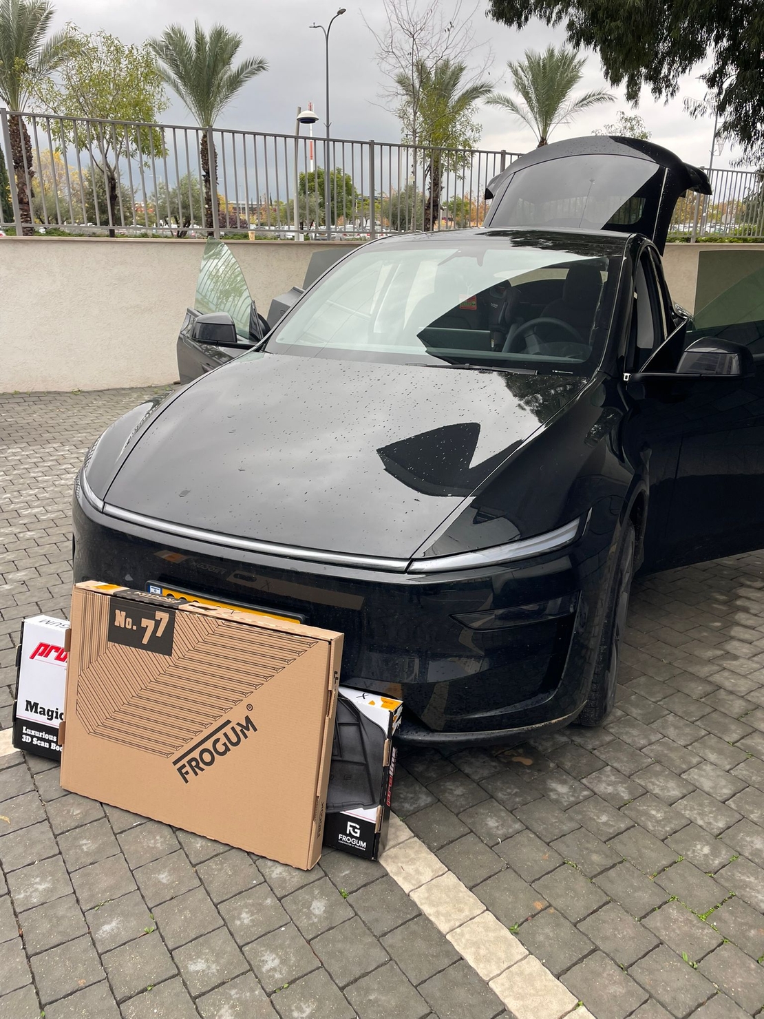 שטיחי 3D לטסלה מודל Y גוניפר 2025 ומעלה NO77