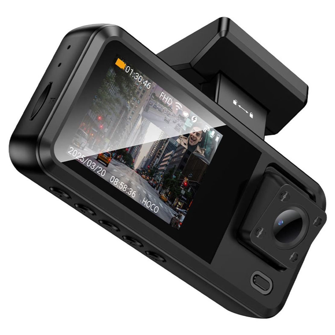 מצלמת דרך קדמית + פנימית + אחורית DV15