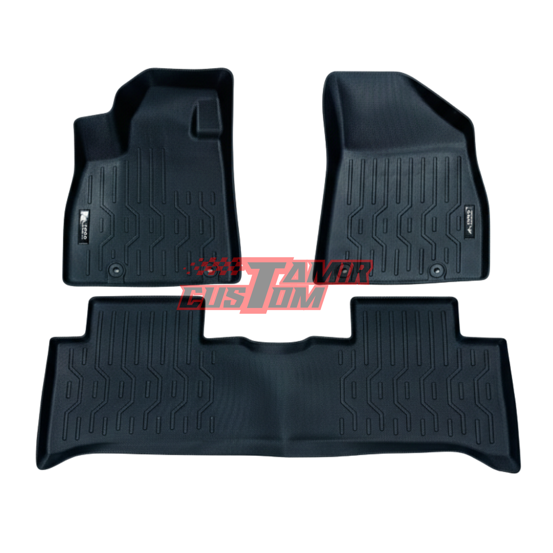 שטיחי 3D ל-MG מארוול R ‏MG Marvel R 2023 ומעלה בהתאמה ייעודית לרצפת הרכב עם דופן אמבטיה מוגבהת להגנה מפני מים ולכלוך