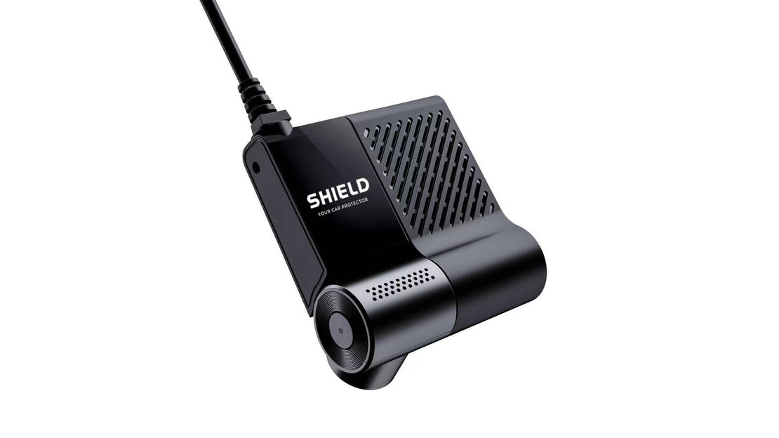 מצלמת דרך ואבטחה לרכב דו-כיוונית עם צפייה מרחוק SHIELD S100 PRO