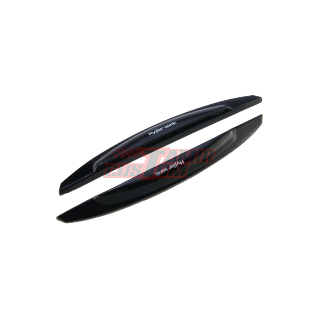 זוג מגני דלת לרכב HYPERSONIC HP6115 להגנה ממכות ושריטות