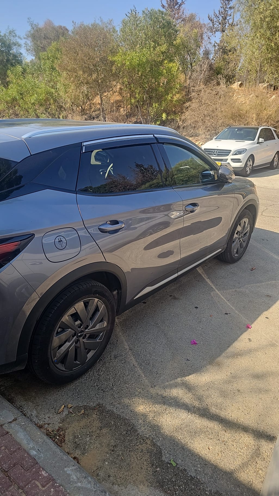 מגני רוח עם פס ניקל ל-BYD אטו 3 2021 ומעלה