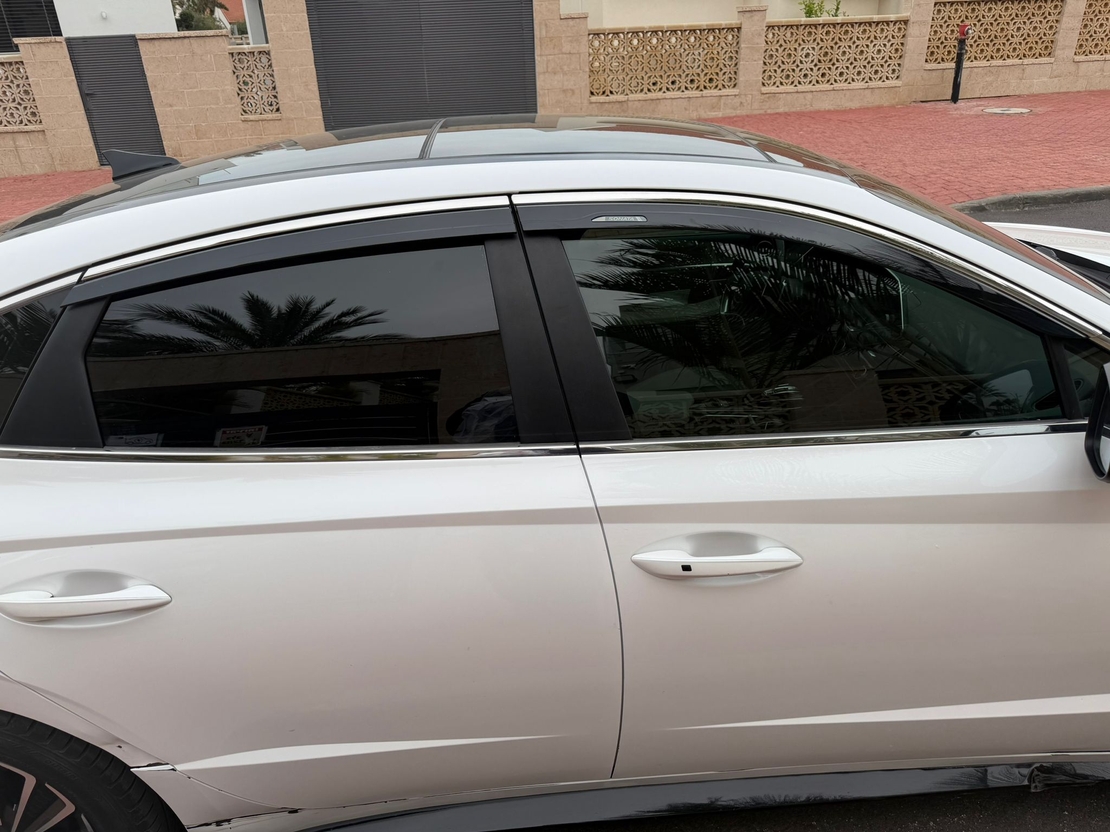 מגני רוח עם פס ניקל ליונדאי סונטה 2020 ומעלה