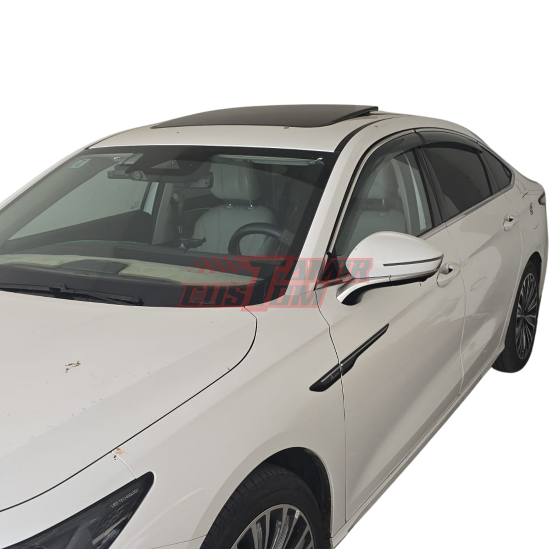 מגני רוח עם פס ניקל לצ'רי אריזו 8 2024 ומעלה